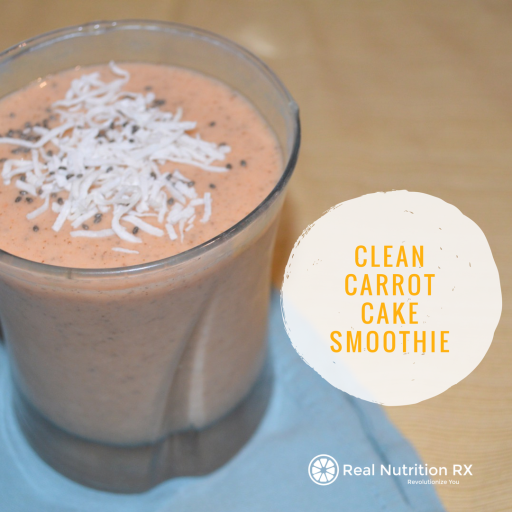 Clean Carrot Cake Smoothie