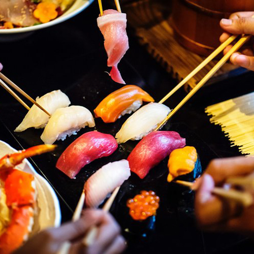 what to order at a Sushi restaurant on a low fodmap diet